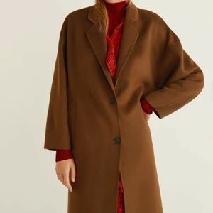 MANGO Wool Blend Coat | Original $279.99